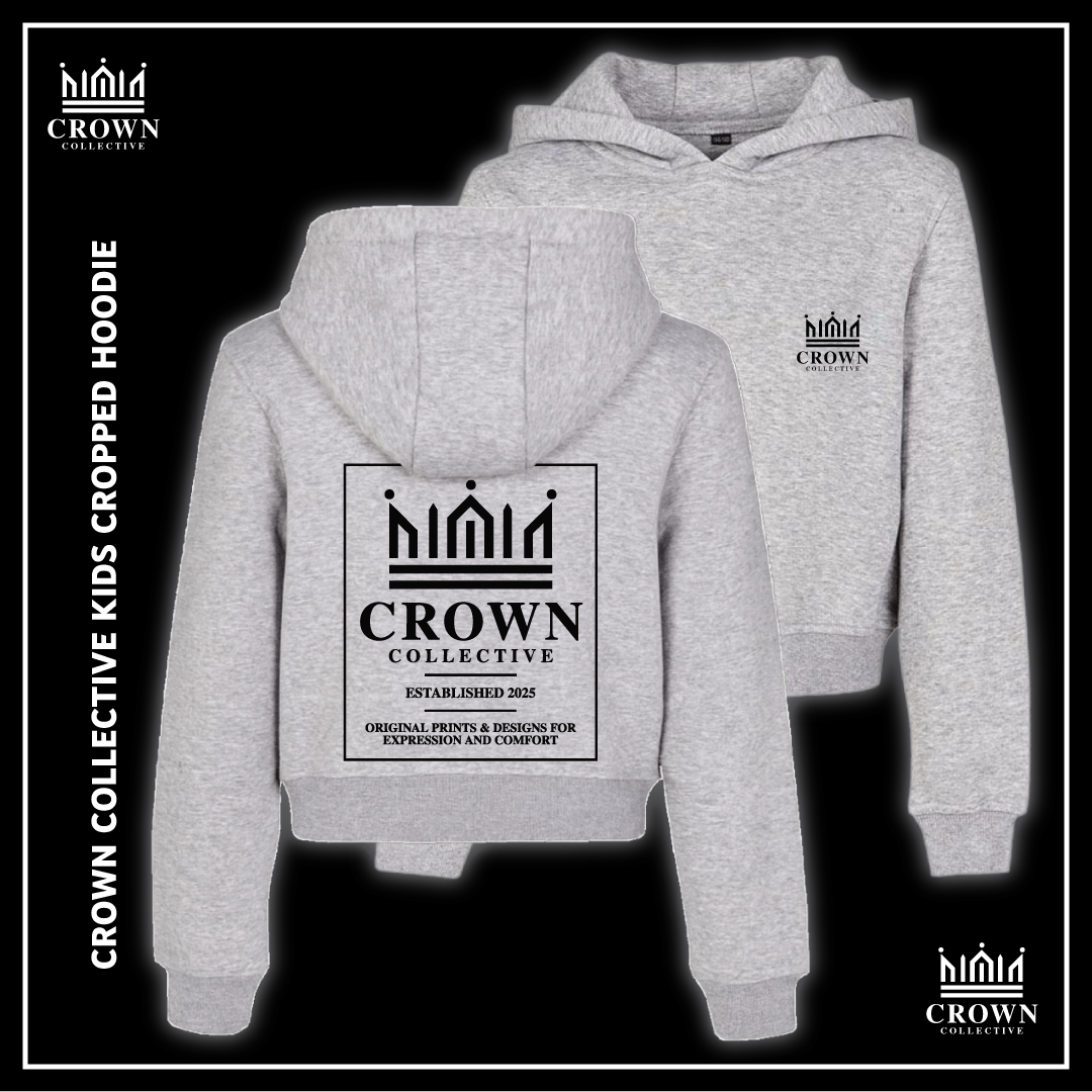Crown Collective Kids Cropped Hoodie
