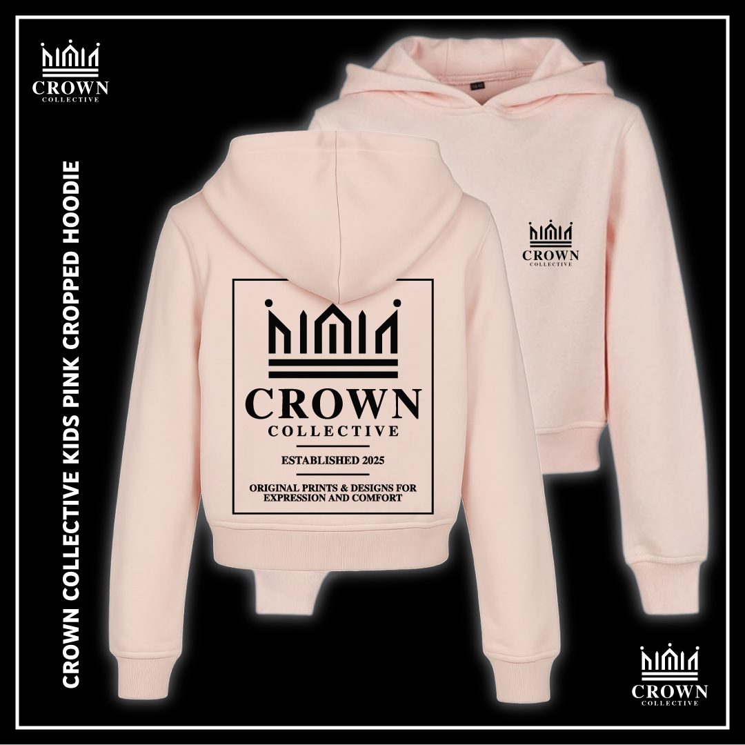 Crown Collective Kids Cropped Hoodie