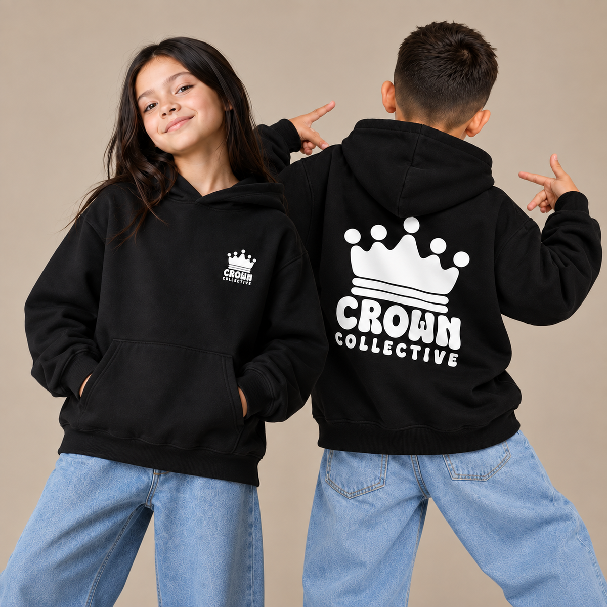 Crown Collective Bubble Kids Hoodie