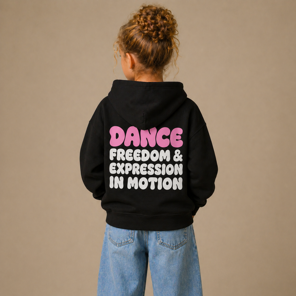 DANCE Freedom & Expression In Motion Kids Hoodie