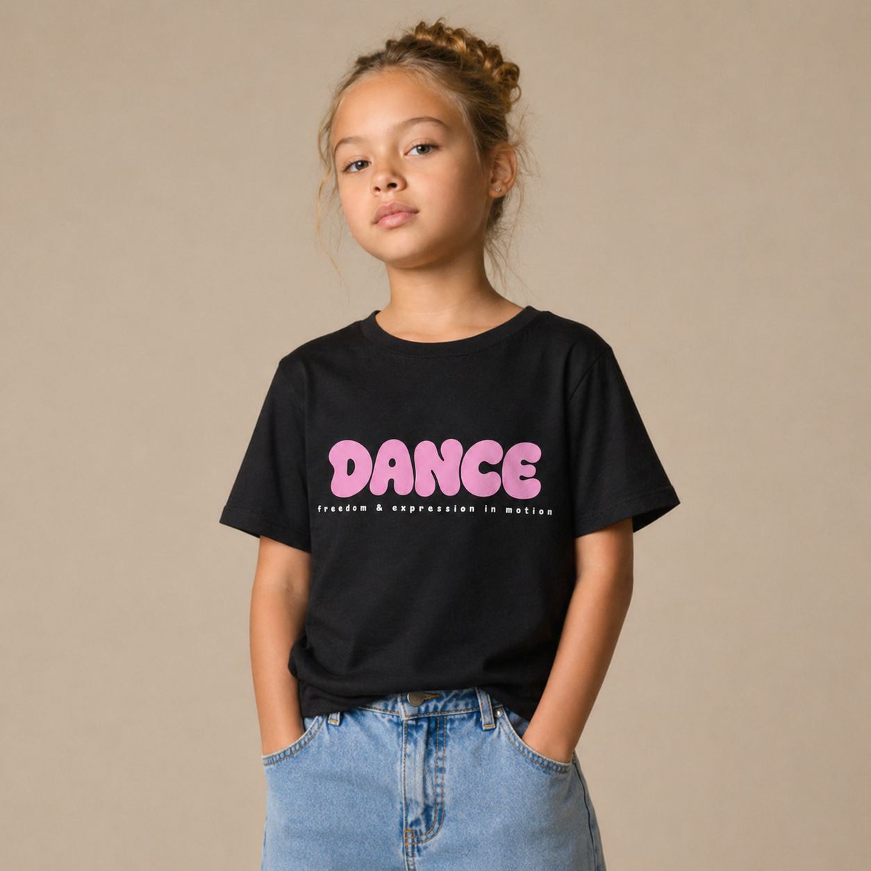 DANCE Freedom & Expression In Motion Kids Tee