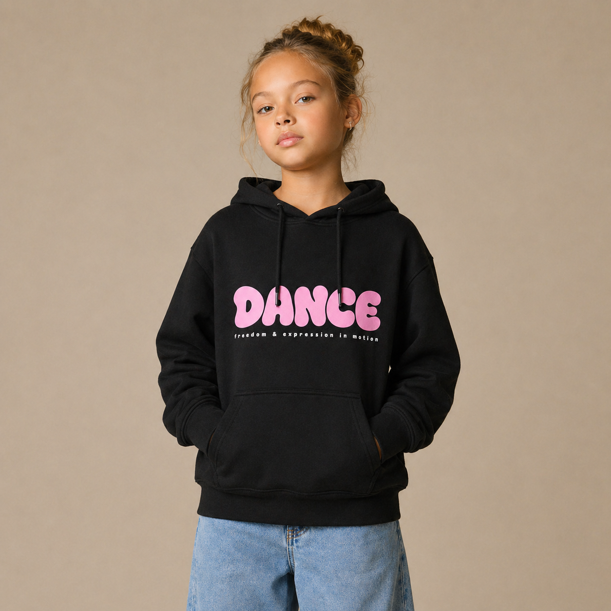 DANCE Freedom & Expression In Motion Kids Hoodie