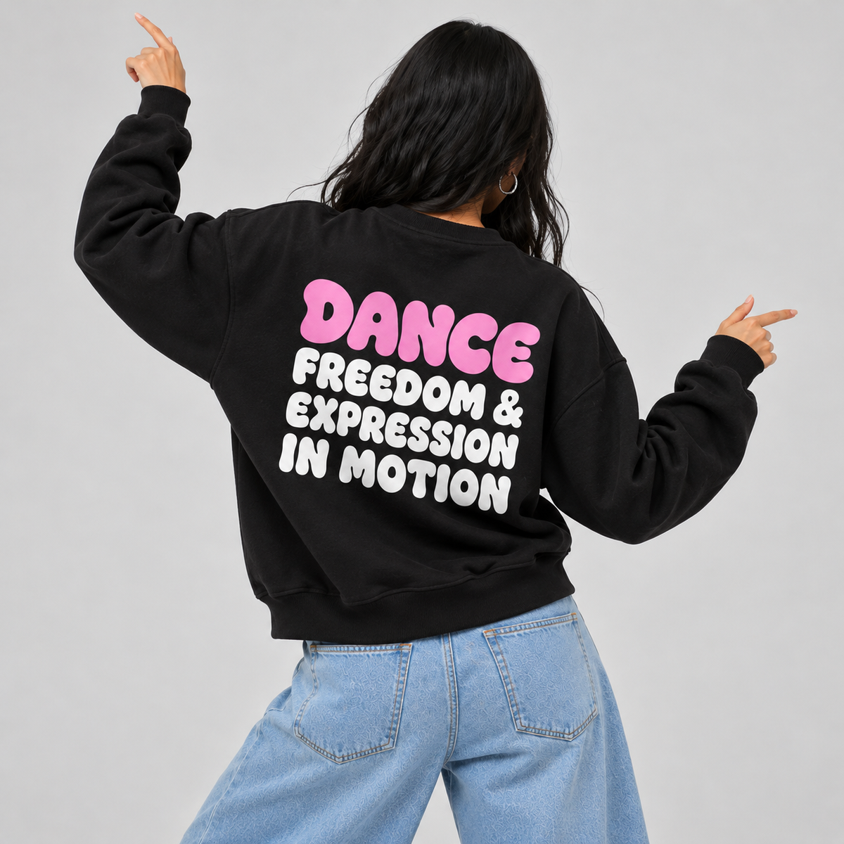 DANCE Freedom & Expression In Motion Adult Sweater