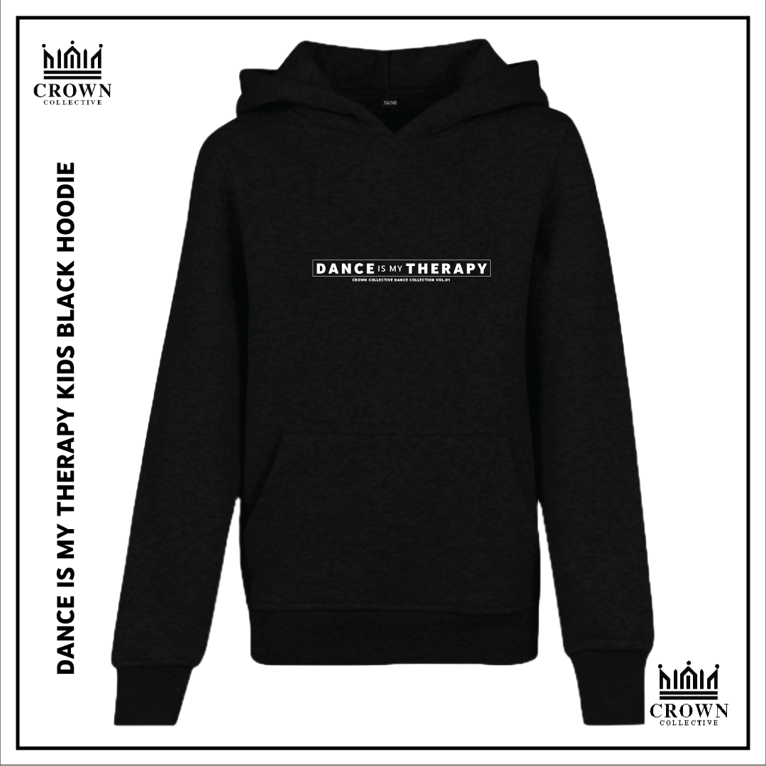 Dance Is My Therapy Kids Hoodie