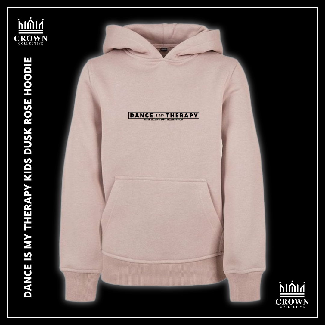 Dance Is My Therapy Kids Hoodie