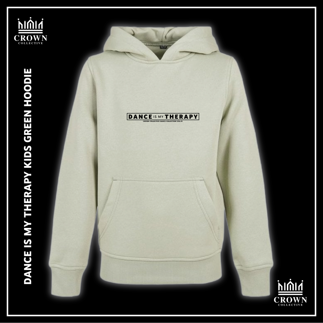 Dance Is My Therapy Kids Hoodie