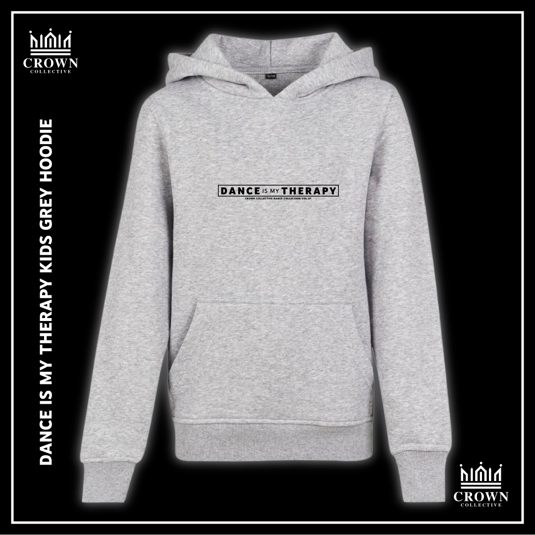 Dance Is My Therapy Kids Hoodie
