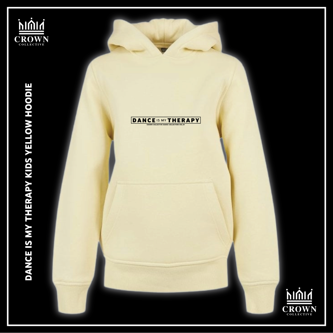 Dance Is My Therapy Kids Hoodie