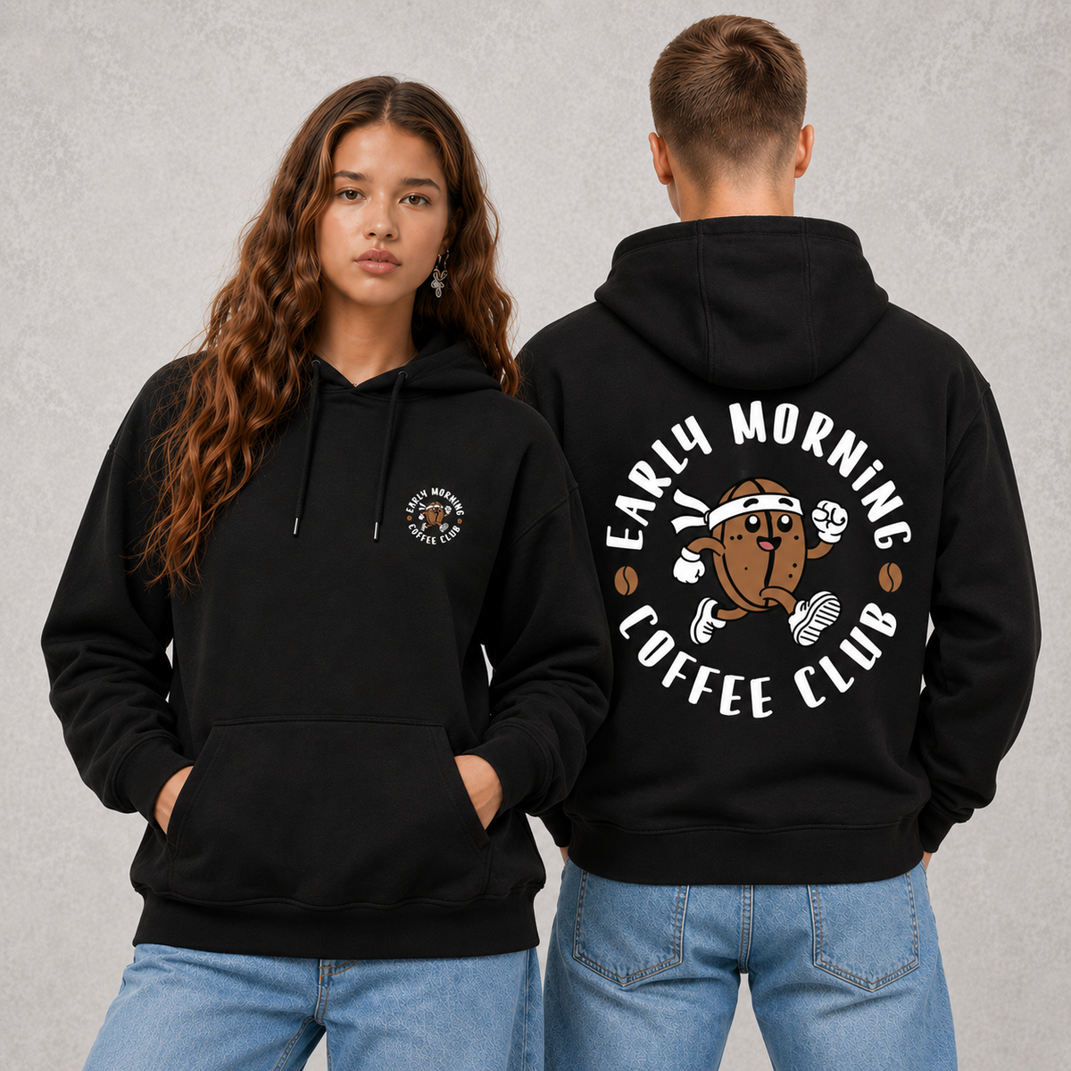 Early Morning Coffee Club Hoodie