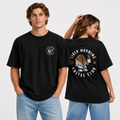 Tired Morning Coffee Club Dual Print Tee